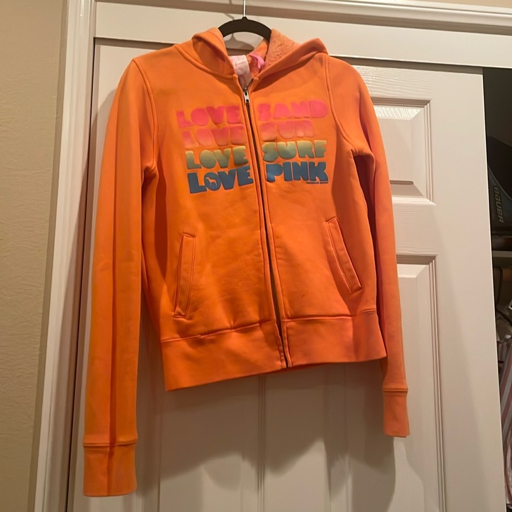 Victoria’s Secret Pink Zip Up Hoodie